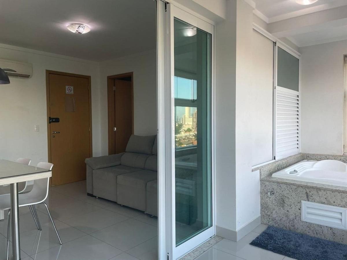 1 Qts.| 2 Hosp. | Jacuzzi Na Varanda | Linda Vista กัวยาเนีย ภายนอก รูปภาพ