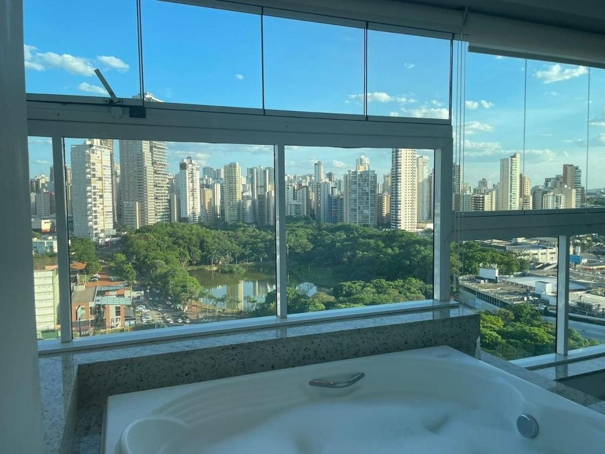 1 Qts.| 2 Hosp. | Jacuzzi Na Varanda | Linda Vista กัวยาเนีย ภายนอก รูปภาพ