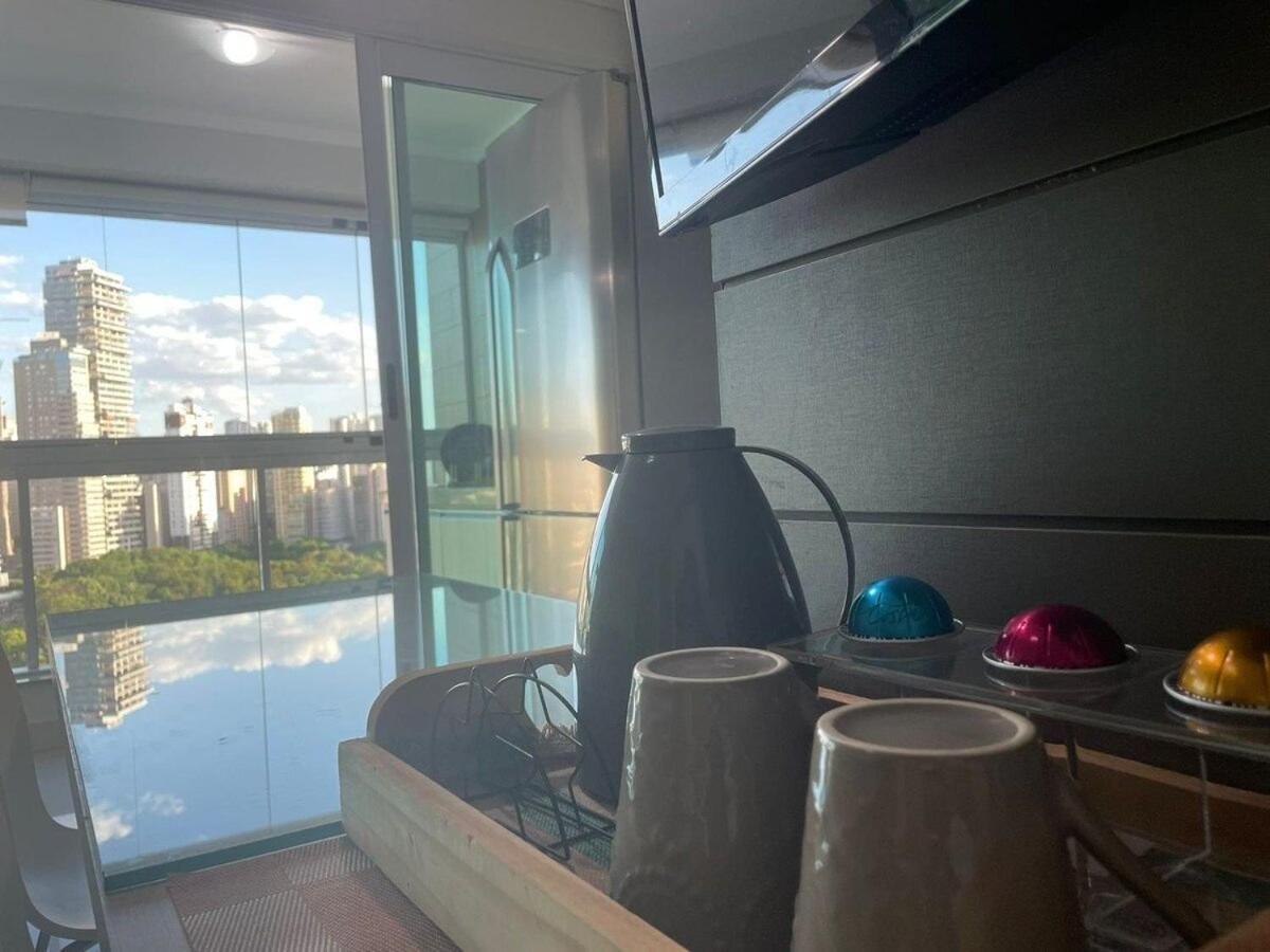 1 Qts.| 2 Hosp. | Jacuzzi Na Varanda | Linda Vista กัวยาเนีย ภายนอก รูปภาพ